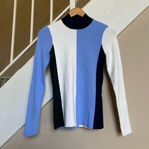 Colorblock Long Sleeve Top Tory borch Sport